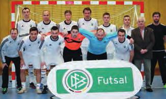 SFV Intern 1. DFB-Futsal-Länderpokal SFV-Auswahl überzeugt beim 1. DFB-Futsal-Länderpokal Vom 23. bis 26. Januar 2014 fand in Duisburg das 1.