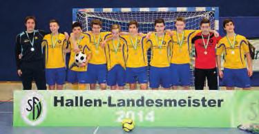 Spielbetrieb Hallen-Landesmeisterschaften B- und C-Junioren Leipziger Mannschaften gewinnen Endrunden Am 25. Januar 2014 wurden die Hallen-Landesmeister der B- und C-Junioren in Kamenz gesucht.