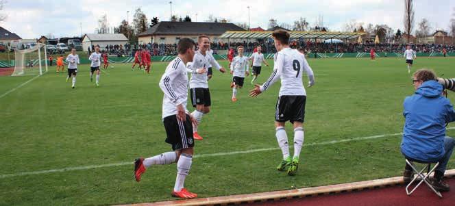 SFV Intern DFB U16-Junioren gelingen zwei Siege gegen Tschechien in Taucha und Markranstädt Die DFB U16-Auswahl absolvierte am 25. und 27. März zwei Testländerspiele gegen Tschechien.