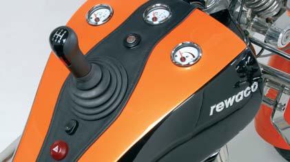 RF1 GT Ein drehmomentstarker wassergekühlter 16 V Motor ist das Herz der RF1 GT Trikeserie.
