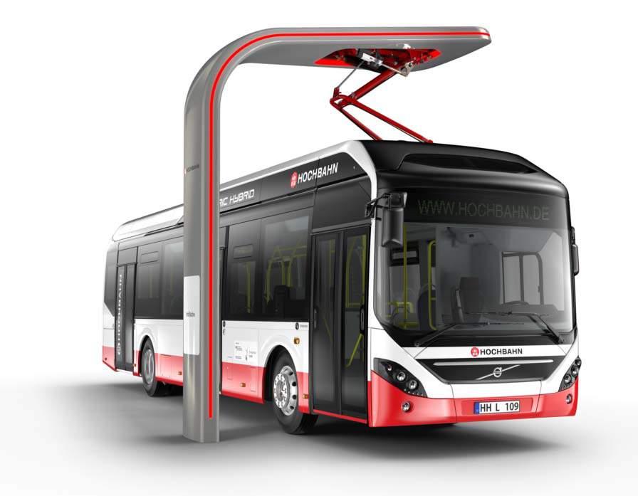 Volvo Plug in Bus an