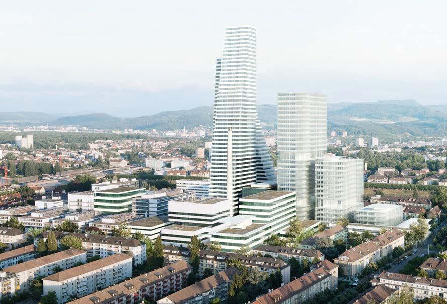 Kanton Basel-Stadt Projekte auf eigenen Arealen (Auswahl) Roche Novartis Syngenta Helvetia