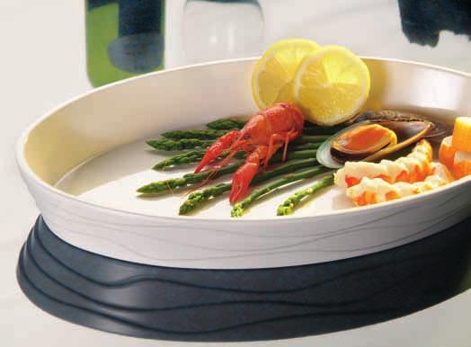 Versatile - ideal for use on buffets, salad bars or appetizer trays.