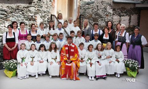 10 Erstkommunion Am Sonntag, den 25. Mai feierten 25 Kinder aus Schladming und Untertal das Fest der Erstkommunion.