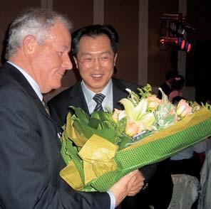 Le Thanh Binh, Country Manager des Germanischen Lloyd in Vietnam, begrüßte mehr als 60 Vertreter von Regierung, Schiffbaubranche und Reedereien bei der Eröffnungsfeier in Hanoi.