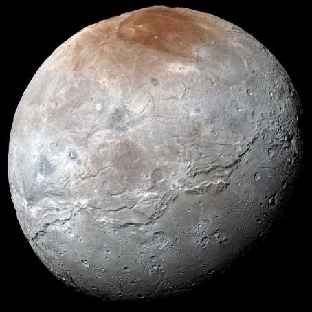 3: Pluto Abb. 4: Charon Name Radius [km] Masse [10 21 kg] Bahnradius [km] Umlaufdauer [d] Jahr der Entdeckung Pluto 1185 13.