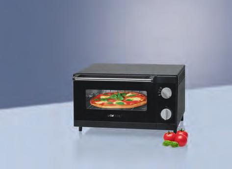 365 x 220 x 250 mm Pizzaofen ideal zum Grillen und Aufbacken Großes Grillrost, ideal für Pizza (26 x 25 cm) Inklusive Backblech