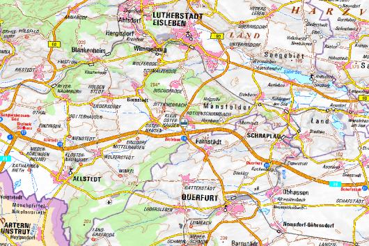 Exposé Standortsuche Gewerbe- und Industrieflächen Objektbezeichnung: Gewerbegebiet An der B 180 Kurzbeschreibung MANSFELD-SÜDHARZ liegt im Südwesten des Bundeslandes Sachsen-Anhalt mitten in