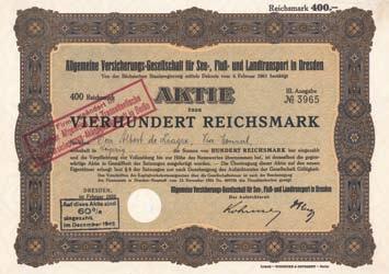 Gründung am 14.2.1870 als Altenaer Baugesellschaft mit einem Kapital von 20.000 Thalern, eingetragen am 25.3.1871. Später als Altenaer gemeinnützige Baugesellschaft AG firmierend.