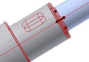 3: Wellen-Generator: Punkte für Auflager und Belastungen [01] Grafisches Vorschauen Wenn eine Welle mit dem Wellengenerator konstruiert wird, ist die grafische 3D- Vorschau (mit allen Elementen,