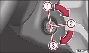 Halten Sie während der Fahrt das Lenkrad mit beiden Händen seitlich am äußeren Rand in der 9-Uhr- und 3-Uhr-Position fest.