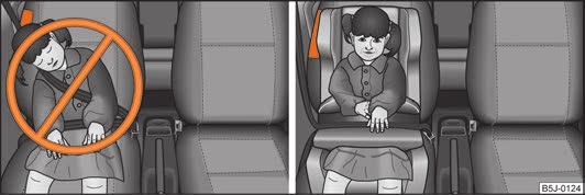 Sichere Beförderung von Kindern 87 (Fortsetzung) Wenn der Beifahrer-Frontairbag mit dem Fahrzeugsystemtester von einem Fachbetrieb abgeschaltet wird, bleibt der Beifahrer-Seitenairbag eingeschaltet.