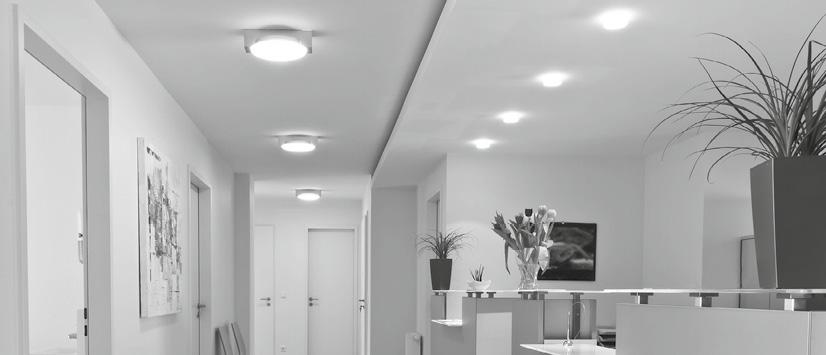LED DECKENLEUCHTE round LED Deckenleuchte für eine optimale Ausleuchtung im Innenbereich Produkteigenschaften LED-Leuchte für Netzspannung 230 V nicht dimmbar mittlere Lebensdauer: bis zu 40.