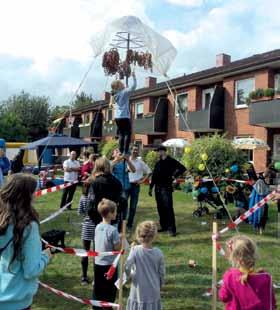 Auch der Spielmannszug Tura Harksheide brachte alle in Feststimmung. Um 14.