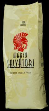 mitgestalten zu können. Naber MARCO SALVATORI 100% Arabica. Topqualität aus den besten Kaffeeanbaugebieten der Welt. Eine Mischung mit außergewöhnlichem Körper.