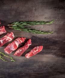 Nur auf Vorbestellung. T-Bone Steak Wird aus dem hinteren Bereich des Rückens geschnitten. Sehr gut zum Grillen und Braten geeignet. Kurzes, heißes Anbraten empfohlen.