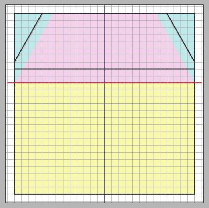 Lernprogrmm 1: Herstellen eines Quilts mit einem Stickmuster 3 Klicken Sie uf Punkt und doppelklicken Sie dnn uf den Endpunkt, um die Linie (1) zu