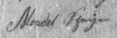 3 Mendel SPEYER wurde 1807 geboren. Er war der Sohn des Abraham Speyer und der Breine Levi. Mendel Speyer lernte das Schneiderhandwerk. Er war seit dem 17.