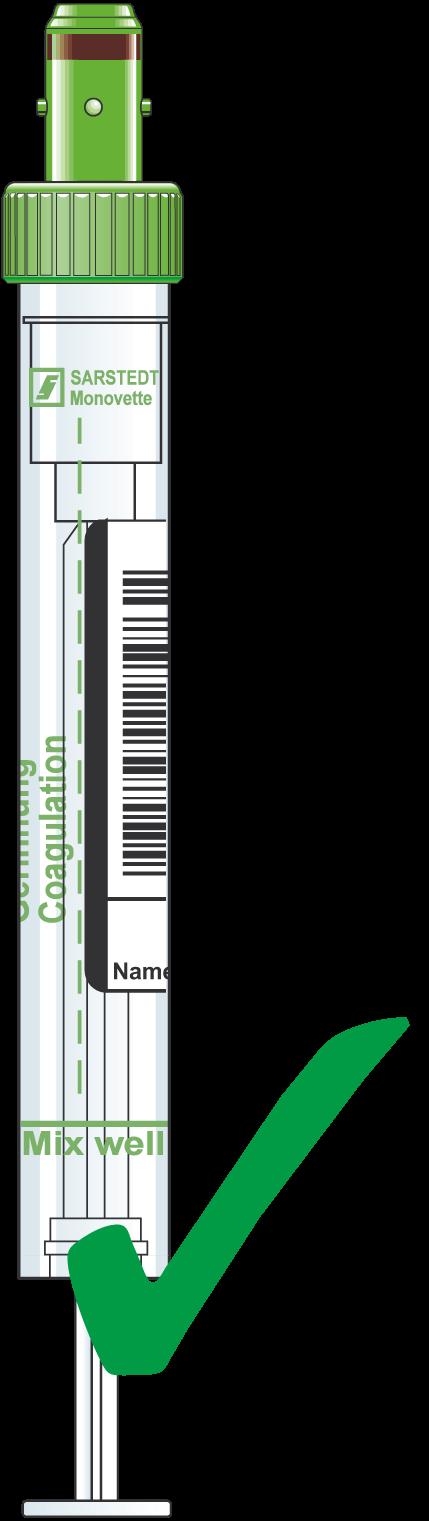 Identifikation der Probe Barcode
