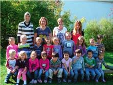 Auf diesem Wege wünschen wir nochmals allen Kindergartenkindern und natürlich auch deren Eltern eine interessante und angenehme Zeit. Das Kindergartenteam der Tauschergasse Kindergarten Prof.