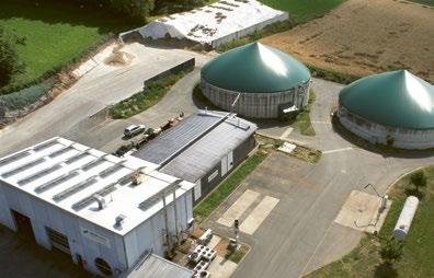 Von NATURSTROM geförderte Öko-Kraftwerke Biogas-Anlage