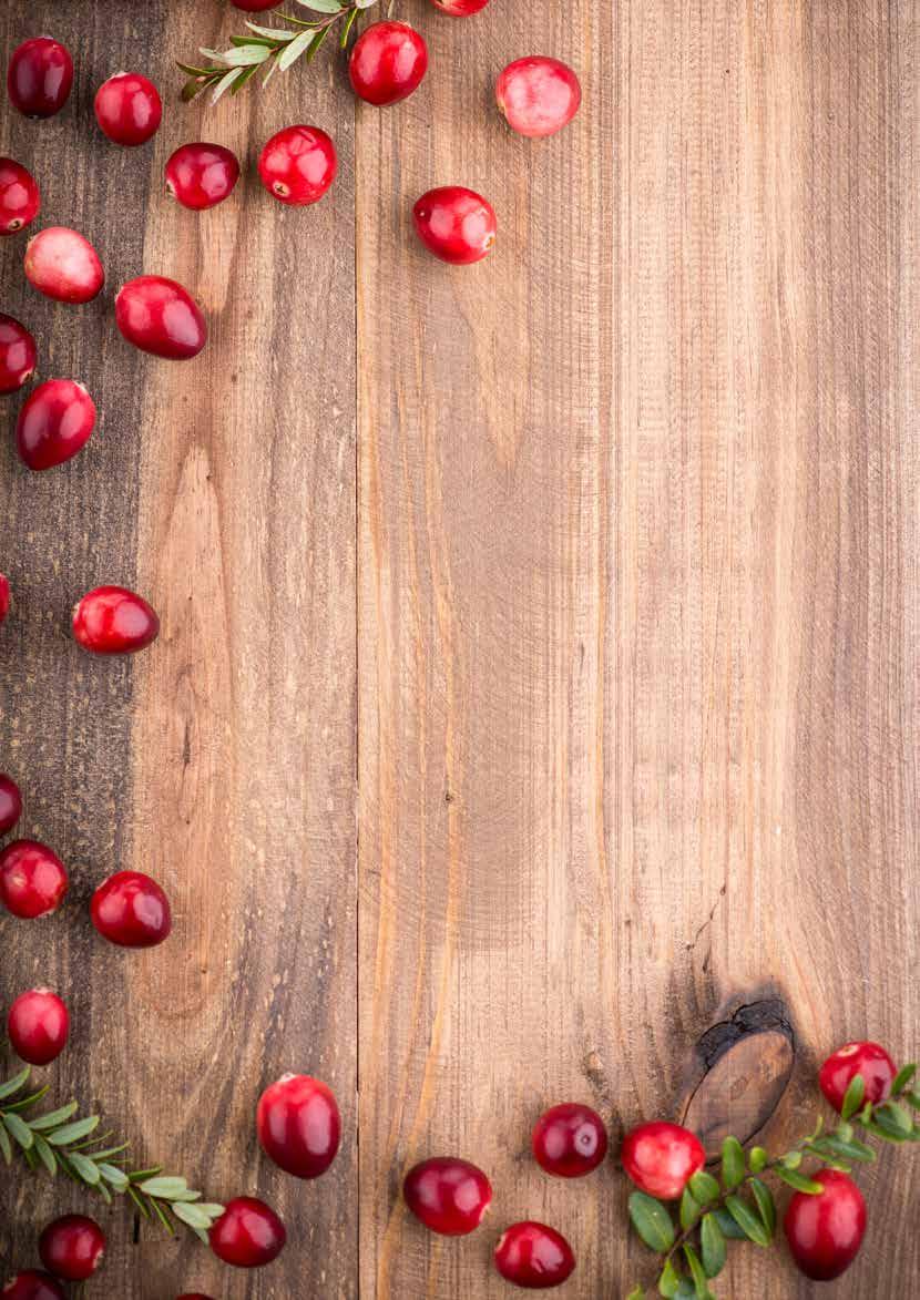 Getrocknete Cranberries: kleine vielseitige Powerpakete Bald bestimmen wieder die feinen Gebäcke der zweiten Jahreshälfte das Bild der Feinbäckerei und Konditorei.