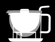Stövchen versilbert, Ebenholz teapot 50oz integrated warmer silverplated, ebony mono-filio silver Théière 1,5 l avec réchaud plaquée argent, ébène mono-filio silver Teiera 1,5l con scaldino integrato