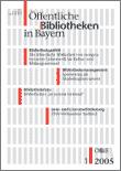 Fachinformation Fachzeitschrift der Landesfachstelle Öffentliche Bibliotheken in Bayern (ÖBiB) Von fünf Heften im Jahr enthalten drei Fachbeiträge, Berichte und Tipps aus