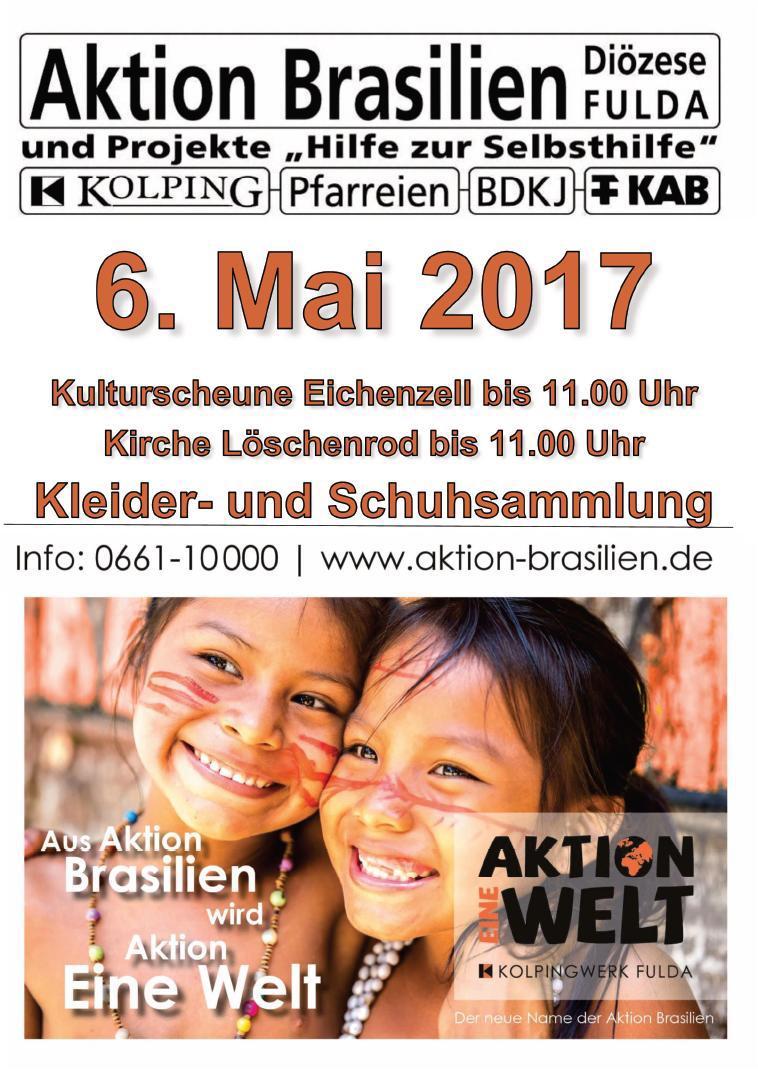 Eichenzell 13 Nr. 17 / 2017 Gemeinde Flieden Zwei Teilzeitstellen staatlich anerkannte Erzieher/innen Für unsere Kindertagesstätte St.