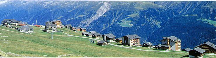 05. TAG: FIESCHERALP- BURGHÜTTE-BELLWALD Aussichtsreiche Bergwanderung von der vergletscherten Hochgebirgszone über Voralpen ins Bergdorf Bellwald.