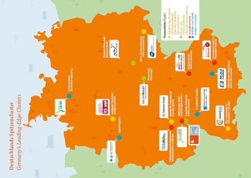 13 Deutschland Spitzencluster (=Modellregion) Bioökonomie des BMBF Vernetzung der Kernbranchen Holz-, Chemie- und Kunststoffindustrie, verbunden mit der regionalen Verfügbarkeit des