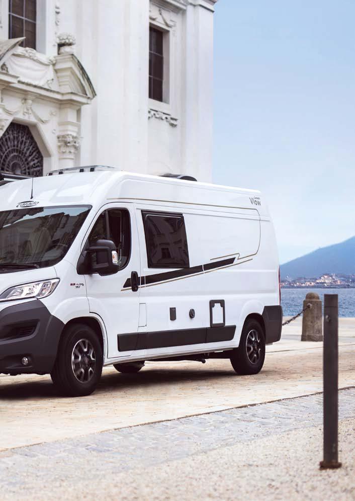 Carado Camper Vans 2018 Ausstattung Übersicht Highlights Pakete 8 12 16