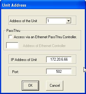 Mit ADD das IMP mit Adresse 1 und seiner Default-TCP-Adresse 172.20.6.
