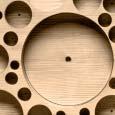 EF Astlochbohrer Zum Bohren mit Durchmessern bis zu 6 in Holz und Spanplatten Gute Vorschneider und Schälmesser garantieren saubere und ausrissfreie Löcher Stufenlos verstellbare Zentrierspitze