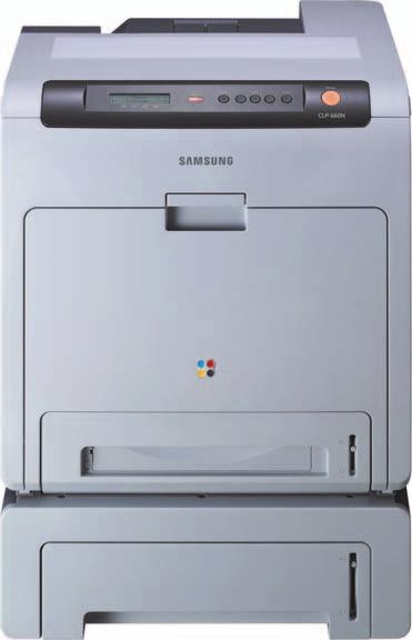 Marketinginformationen Positionierung Die Farblaserdrucker der Serie Samsung CLP-610/660 wurden speziell für den Einsatz in kleinen und mittelgroßen vernetzten Arbeitsgruppen