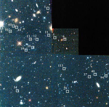 Entstehung von Galaxien HST Beobachtungen 2.