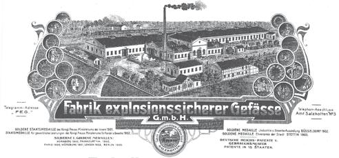 FABRIK EXPLOSIONSSICHERER GEFÄßE Die FEG ein Salzkottener Unternehmen im Wandel der Zeit Recherche: Helmut Steines Salzkotten lebte über Jahrhunderte überwiegend von der Salzproduktion.