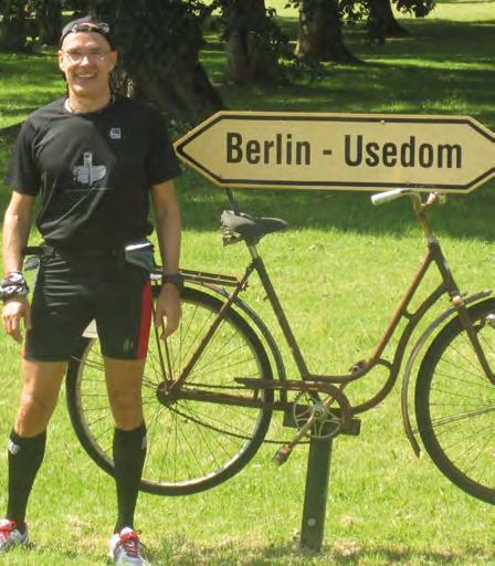 VERNER LÄUFER BEIM BALTIC RUN 325 km von Berlin nach Usedom in fünf Etappen Ende Juli 2012 nahm Henry Wibberg aus Verne am Baltic Run teil.