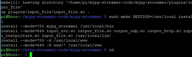 Jetzt kann der Streamer gestartet werden, mit folgendem Befehl: Quellcode mjpg_streamer -i "/usr/local/lib/input_uvc.