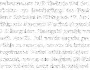 Mai 1854 von sämtlichen Nachbarn zum Kassenführer des Tiegenhagener Entwässerungsverbandes gewählte Abraham Friesen im neu angelegten Kassenbuche berichtet.