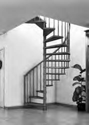 SPINDELTREPPE LUGANO Lieferzeit für diese Treppe ca. 4 Wochen! Für Bestellungen verwenden Sie bitte das Aufmaßblatt Treppenberater!