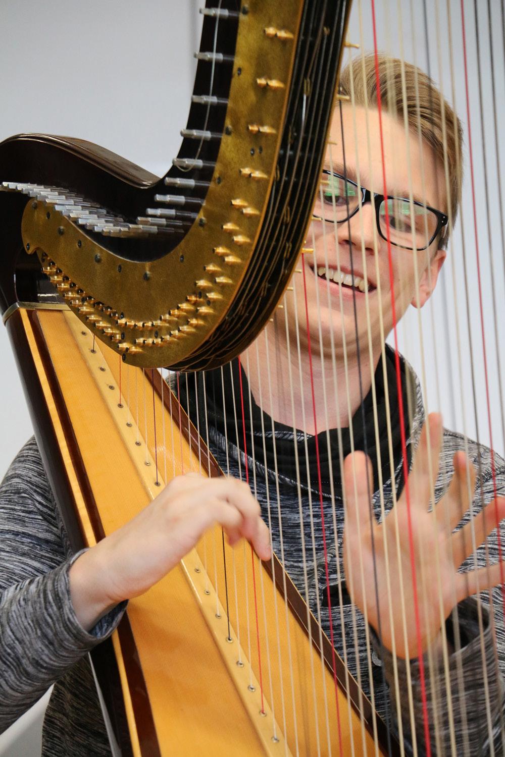 Überraschte mit seinem Talent: der 15jährige Timo Höper