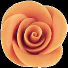 jaune Ø 44 mm / 24 Stück 2131 Marzipan-Rosen gross, weiss / Grandes roses en pâte