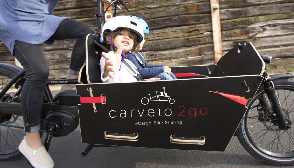 carvelo2go ecargo-bike-sharing für Gemeinden Foto: