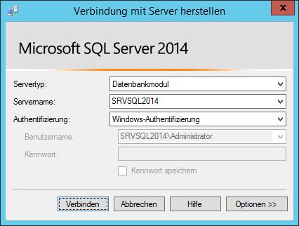 38 1 Der SQL Server 2014 stellt sich vor 1. Kopieren Sie die Dateien wawi_data.mdf und wawi_log.ldf in ein lokales Verzeichnis auf Ihrem Rechner, zum Beispiel in den Standard-Datenbankordner MSSQL12.