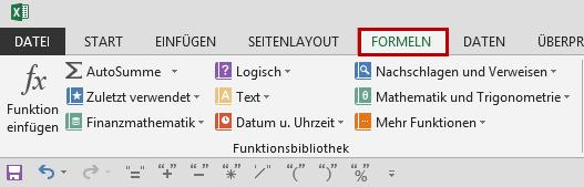 11.2 Funktionen 11.2.1 Aufbau einer Funktion Der Aufbau einer Funktion, auch Syntax genannt, beginnt wie die Formel mit einem Gleichheitszeichen. Anschliessend wird der Name der Funktion eingegeben.