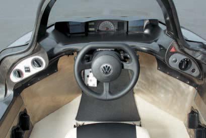UMFORMTECHNIK WERKSTOFFE Magnesiumbleche werden für das 1-l-Fahrzeug des Automobilbauers VW verwendet: zunächst für Boden-, Vorder- und Seitenwandkomponenten.