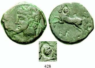 436 Tetradrachme 4.-3. Jh.v.Chr. 14,2 g. Kopf des Zeus r.