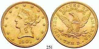 ss-vz 550,- 247 10 Dollars 1897, Philadelphia. Liberty. Gold. 15,05 g fein.