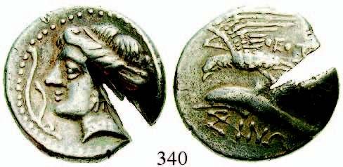 900,- PAPHLAGONIEN, SINOPE 339 Drachme 330-300 v.chr. 5,05 g. Magistrat Agreos. Nymphenkopf l.